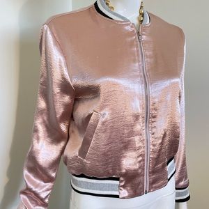 Pretty in pink Bomber Jacket